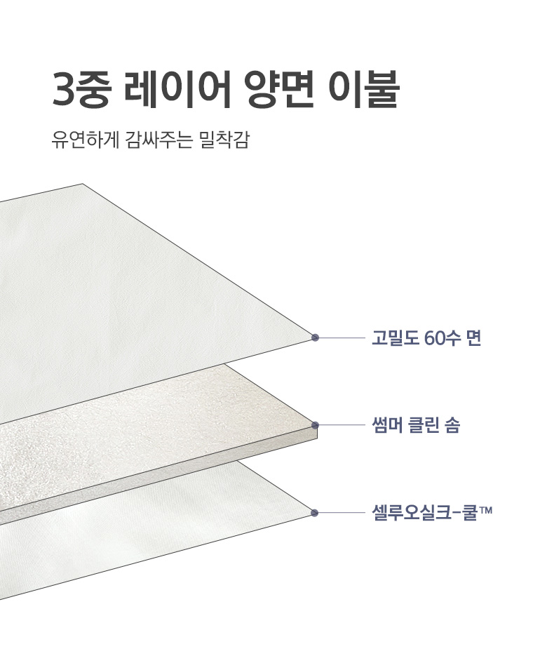 3중레이어-차렵